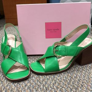 Kate Spade Block Heel Sandals - Original Box